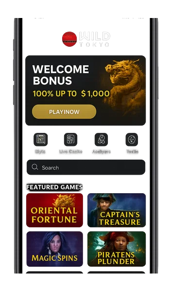 Wild Tokyo Casino App